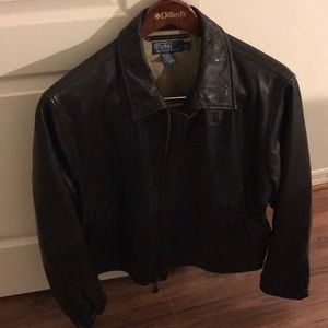 Polo Ralph Lauren Leather Coat